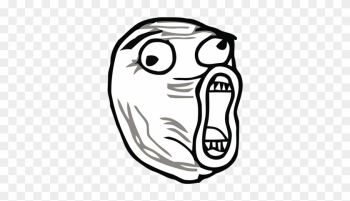 Rage Comic Stickers For Imessage Messages Sticker-8 - Lol Meme Face Png