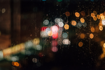 Rain bokeh Rain bokeh