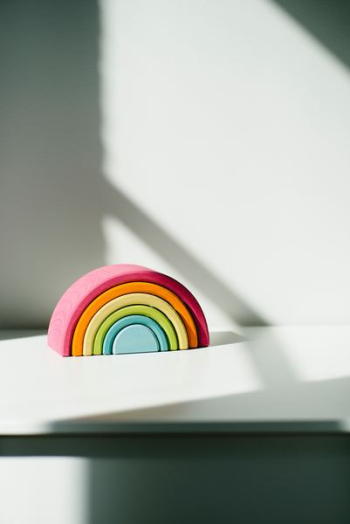 rainbow clay toy rainbow clay toy
