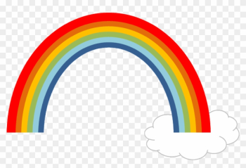 Rainbow Cloud Sky Nature Summer Png Image - Arco Iris Con Nube Png