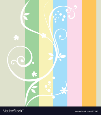 Rainbow composition vector image Rainbow composition vector image
