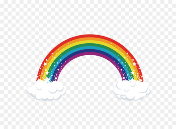 Rainbow cookie Cupcake Clip art - Rainbow color hierarchy 