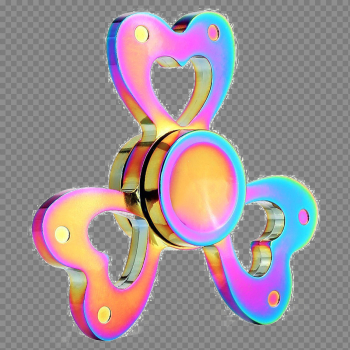 Rainbow Fidget Spinner Download PNG Image Rainbow Fidget Spinner Download PNG Image