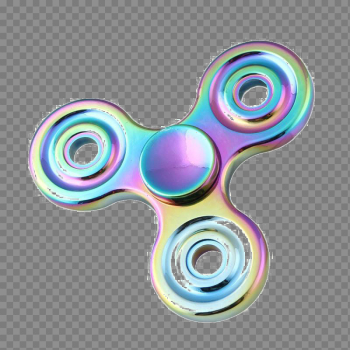 Rainbow Fidget Spinner Transparent Background PNG Rainbow Fidget Spinner Transparent Background PNG