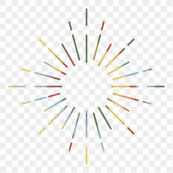 Rainbow fireworks png sticker, transparent | Free PNG - rawpixel