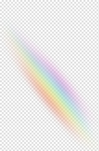 Rainbow Light Color Sky, Light effects transparent background PNG clipart