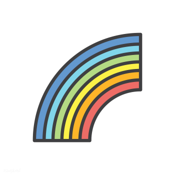 Rainbow vector | Free stock vector - 77055 Rainbow vector | Free stock vector - 77055