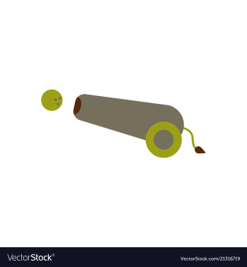 Ramadan cannon background vector image Ramadan cannon background vector image