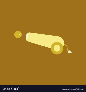 Ramadan cannon background vector image Ramadan cannon background vector image