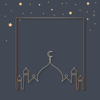 Ramadan framed background design Ramadan framed background design