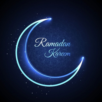 Ramadan kareem shiny blue background Ramadan kareem shiny blue background