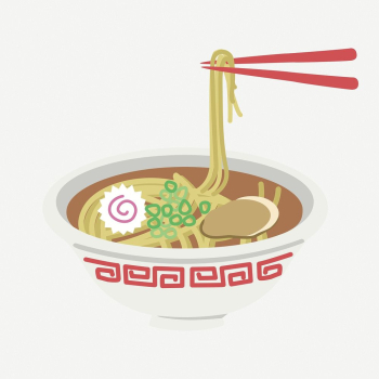Ramen noodle bowl clipart, Japanese | Free PSD - rawpixel Ramen noodle bowl clipart, Japanese | Free PSD - rawpixel