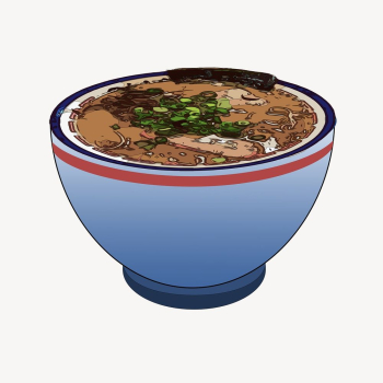 Ramen noodle clipart, Japanese food | Free Vector - rawpixel Ramen noodle clipart, Japanese food | Free Vector - rawpixel