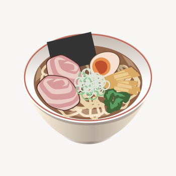 Ramen noodle sticker, Japanese food | Free Vector - rawpixel Ramen noodle sticker, Japanese food | Free Vector - rawpixel