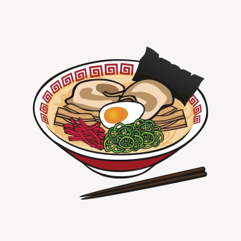 Ramen noodle sticker, Japanese food | Free Vector - rawpixel Ramen noodle sticker, Japanese food | Free Vector - rawpixel