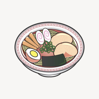 Ramen noodle sticker, Japanese food | Free Vector - rawpixel Ramen noodle sticker, Japanese food | Free Vector - rawpixel