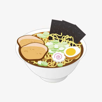 Ramen noodle sticker, Japanese food | Free Vector - rawpixel Ramen noodle sticker, Japanese food | Free Vector - rawpixel