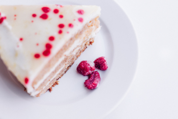 Raspberry cake