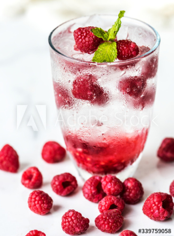 Raspberry mint infused water recipe Raspberry mint infused water recipe