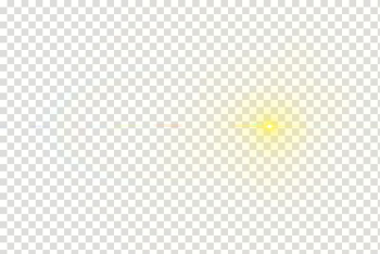 Ray of yellow light, Light Lens flare Glare Transparency and translucency, Lemon glare transparent background PNG clipart