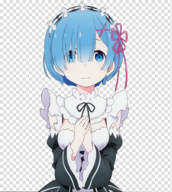 Re:Zero − Starting Life in Another World Desktop Anime Isekai Blue, Anime transparent background PNG clipart