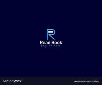 read book logo design - r letter logo free read book logo design - r letter logo free