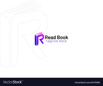 read book logo design - r letter logo free read book logo design - r letter logo free