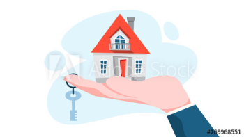 Real estate agent concept Real estate agent concept