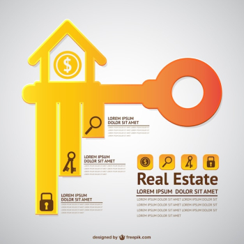 Real State infography template Real State infography template