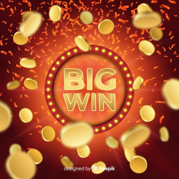Realistic big win slot background Free Vector Realistic big win slot background Free Vector