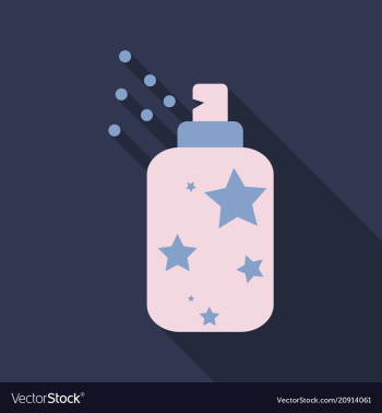 Realistic cosmetic bottle can sprayer container vector image Realistic cosmetic bottle can sprayer container vector image