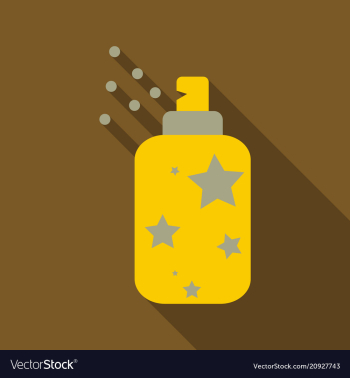 Realistic cosmetic bottle can sprayer container vector image Realistic cosmetic bottle can sprayer container vector image