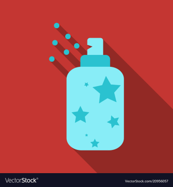 Realistic cosmetic bottle can sprayer container vector image Realistic cosmetic bottle can sprayer container vector image