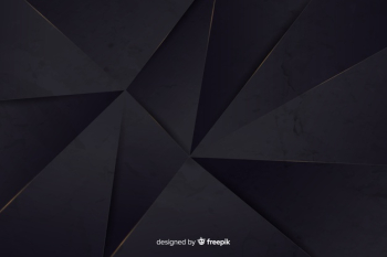 Realistic dark polygonal background Realistic dark polygonal background