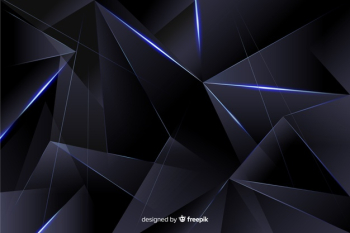 Realistic dark polygonal background Realistic dark polygonal background