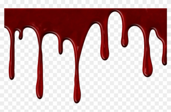 Realistic Dripping Blood Png With Transparent Background - Realistic Dripping Blood Png With Transparent Background