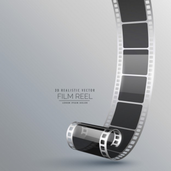 Realistic film roll Realistic film roll