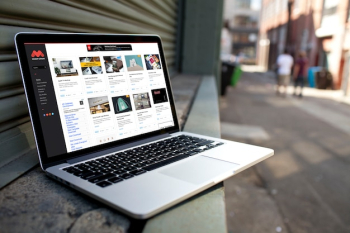 Realistic laptop presentation Realistic laptop presentation