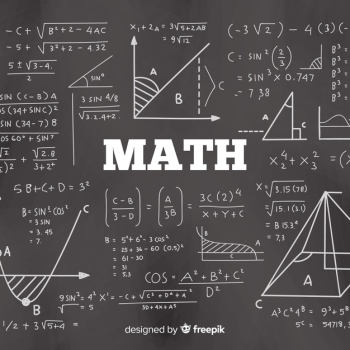 Realistic math chalkboard background Free Vector Realistic math chalkboard background Free Vector