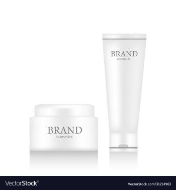 realistic mockup brand cosmetics advertizing realistic mockup brand cosmetics advertizing