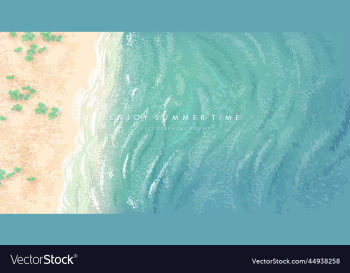 realistic of sandy summer beach realistic of sandy summer beach
