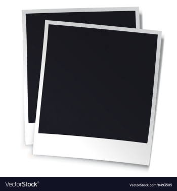 Realistic photoframe design template Isolated on vector image Realistic photoframe design template Isolated on vector image