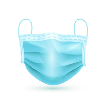Realistic surgical mask to cover the mouth and nose Free Vector Realistic surgical mask to cover the mouth and nose Free Vector