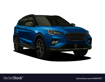 realistic suv car realistic suv car