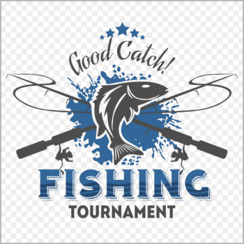 Recreational fishing Clip art - Fishing rod logo design image 