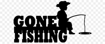 Recreational fishing Hunting Silhouette Clip art - Gone Fishing 