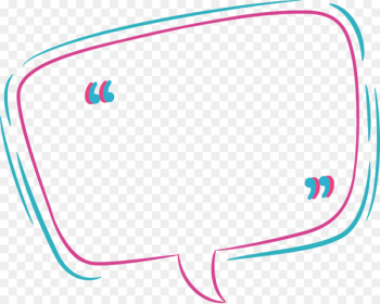 Rectangle Computer file - Pink green hand-painted rectangular bubbles 