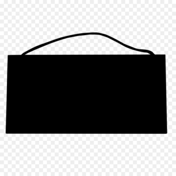 Rectangle Font Pattern Black M - Rectangle Font Pattern Black M -