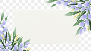 Rectangle frame png floral border | Free PNG - rawpixel