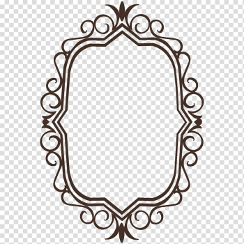 Rectangular black frame illustration, frame , Vintage Frame transparent background PNG clipart